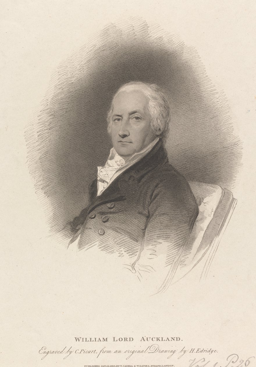 William Eden, 1. Baron Auckland by Charles Picart