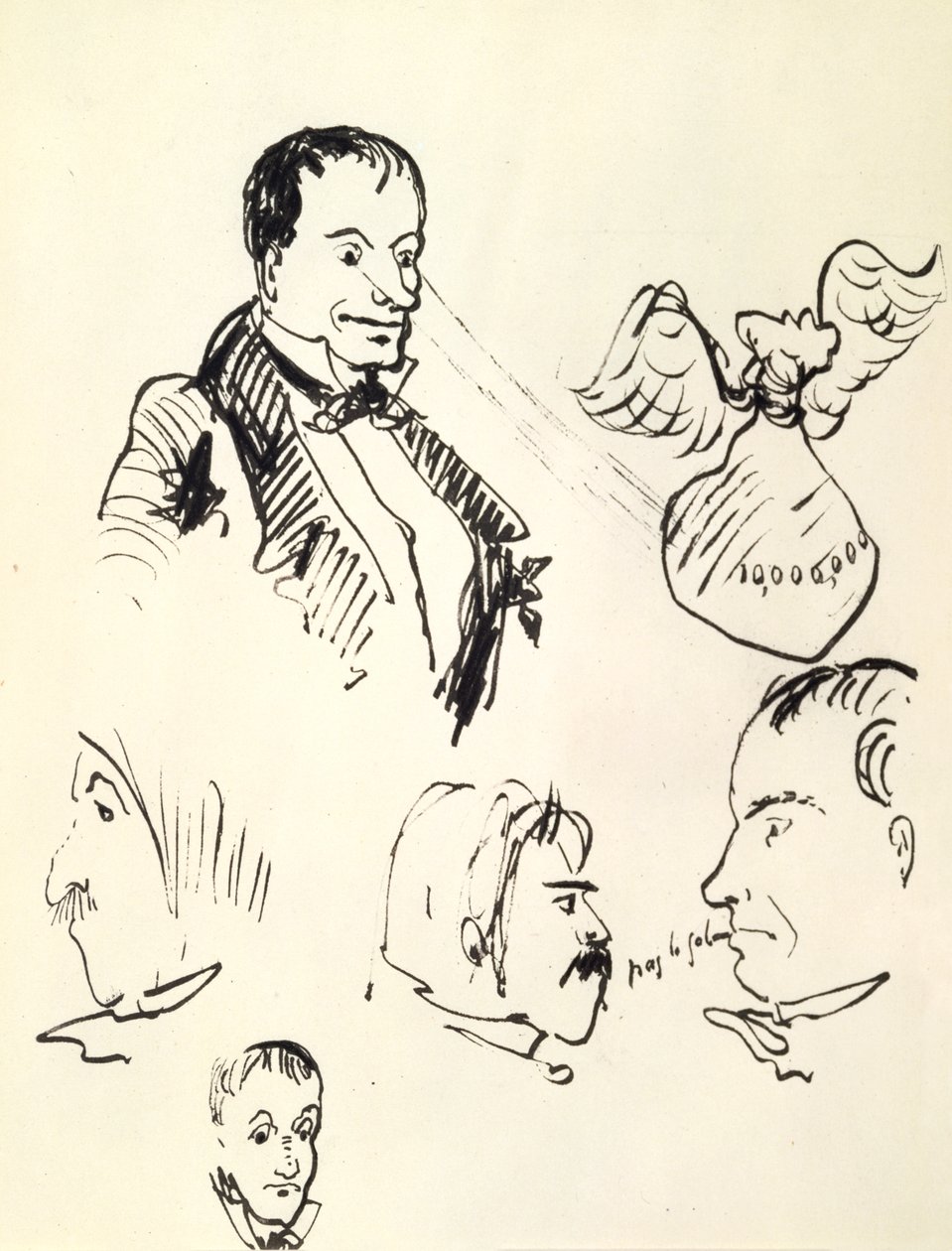 Otoportre, c1850-1867 by Charles Pierre Baudelaire