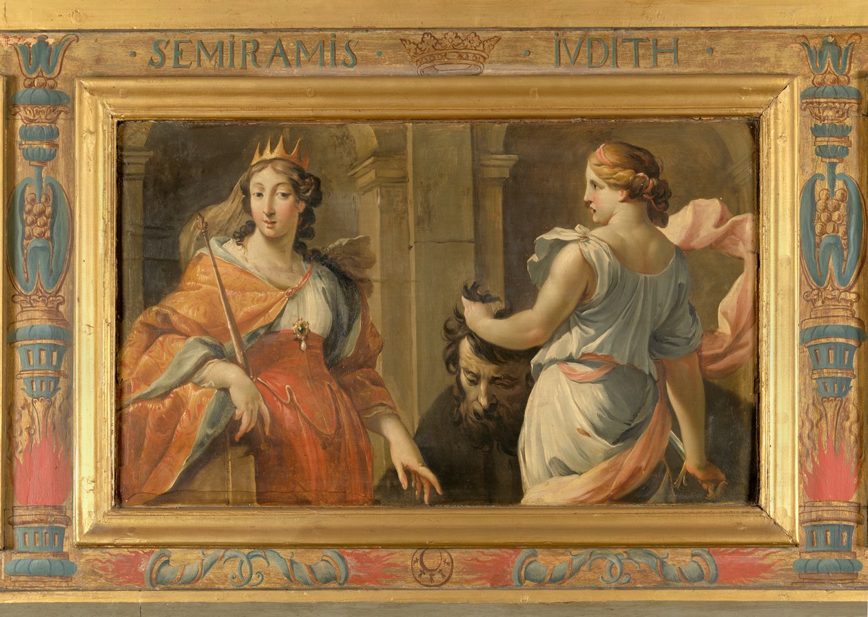 Semiramis ve Judith by Charles Poerson