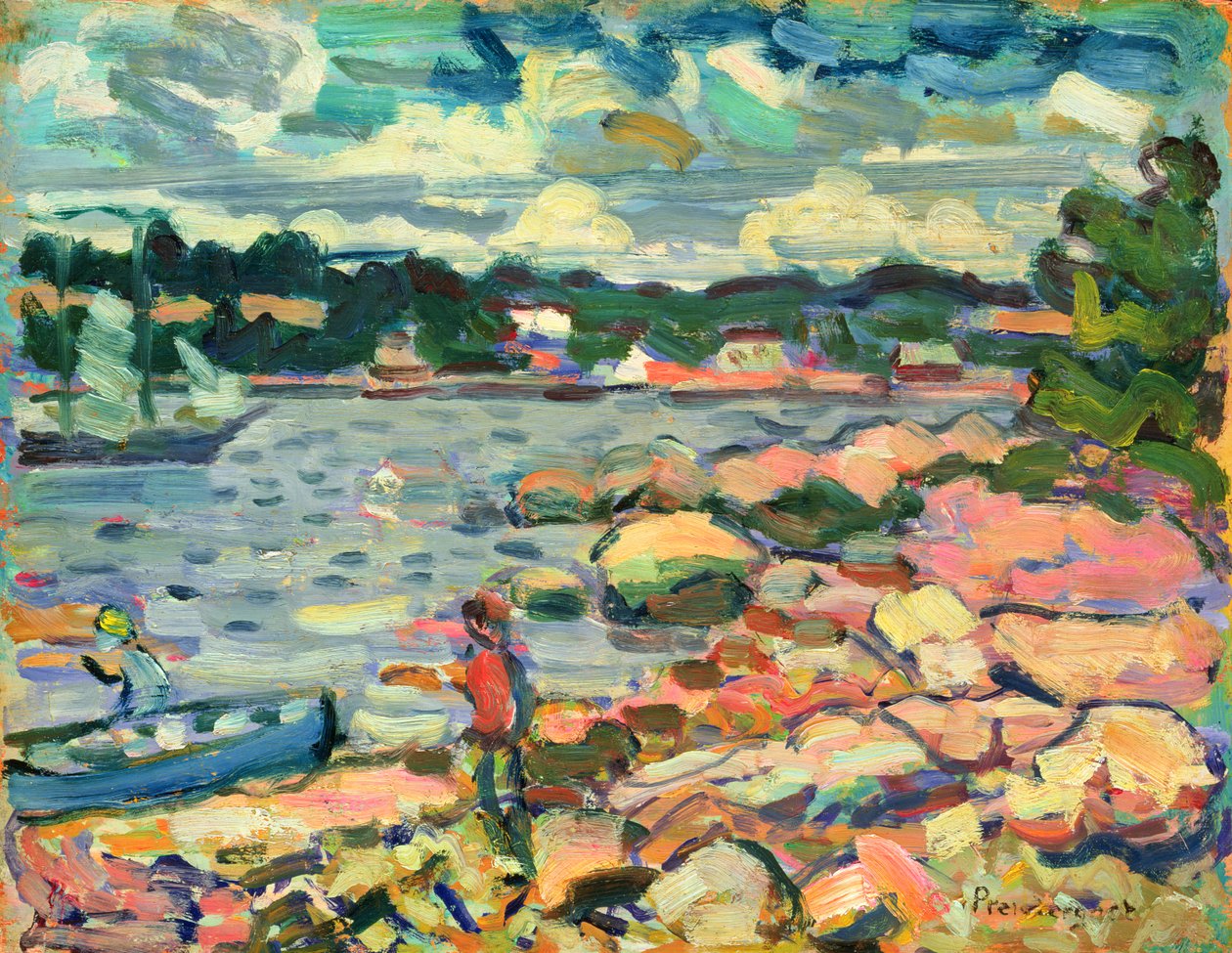Mavi Senfoni, Brooksville, Maine by Charles Prendergast