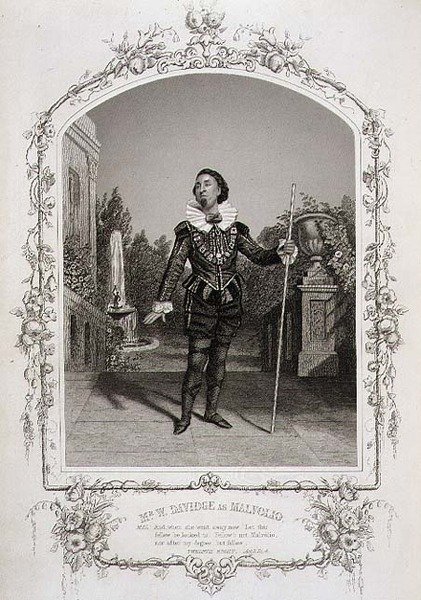 Bay W. Davidge, Malvolio rolünde, Meade Brothers of New York