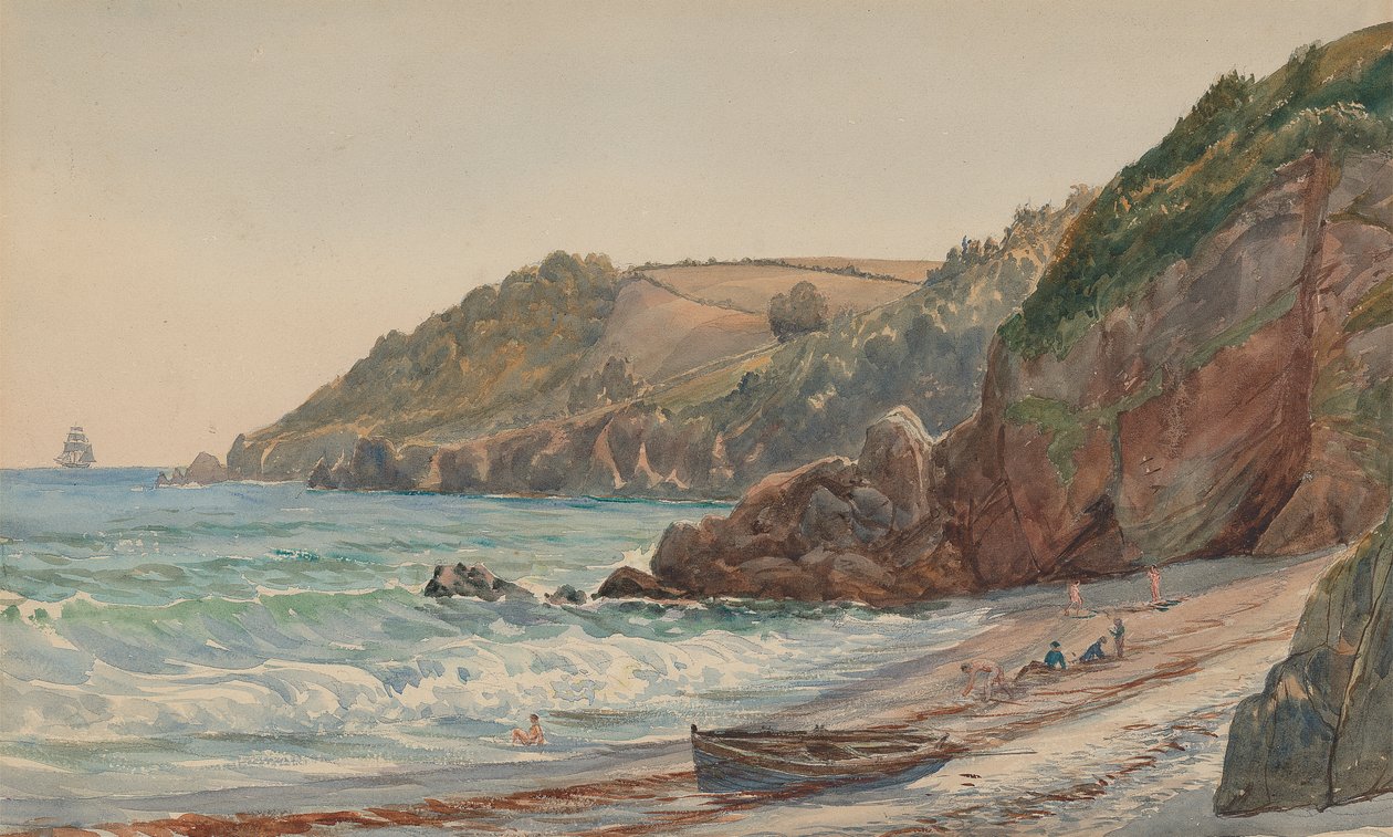 Yıkanma Yeri, Anstey Koyu by Charles Reginald Aston