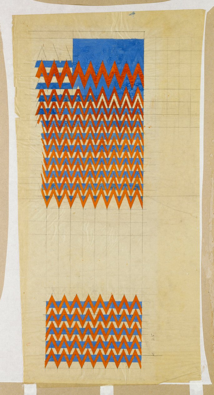Kumaş Tasarımı by Charles Rennie Mackintosh