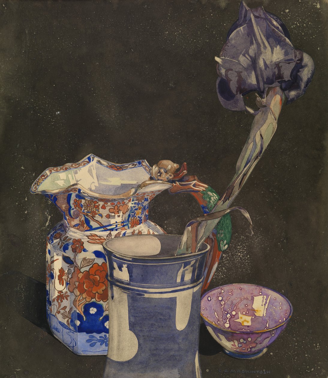 gri iris by Charles Rennie Mackintosh