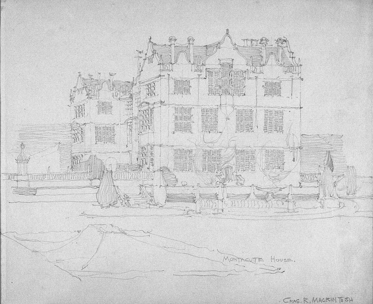 Montacute Evi, c.1893-1920 by Charles Rennie Mackintosh