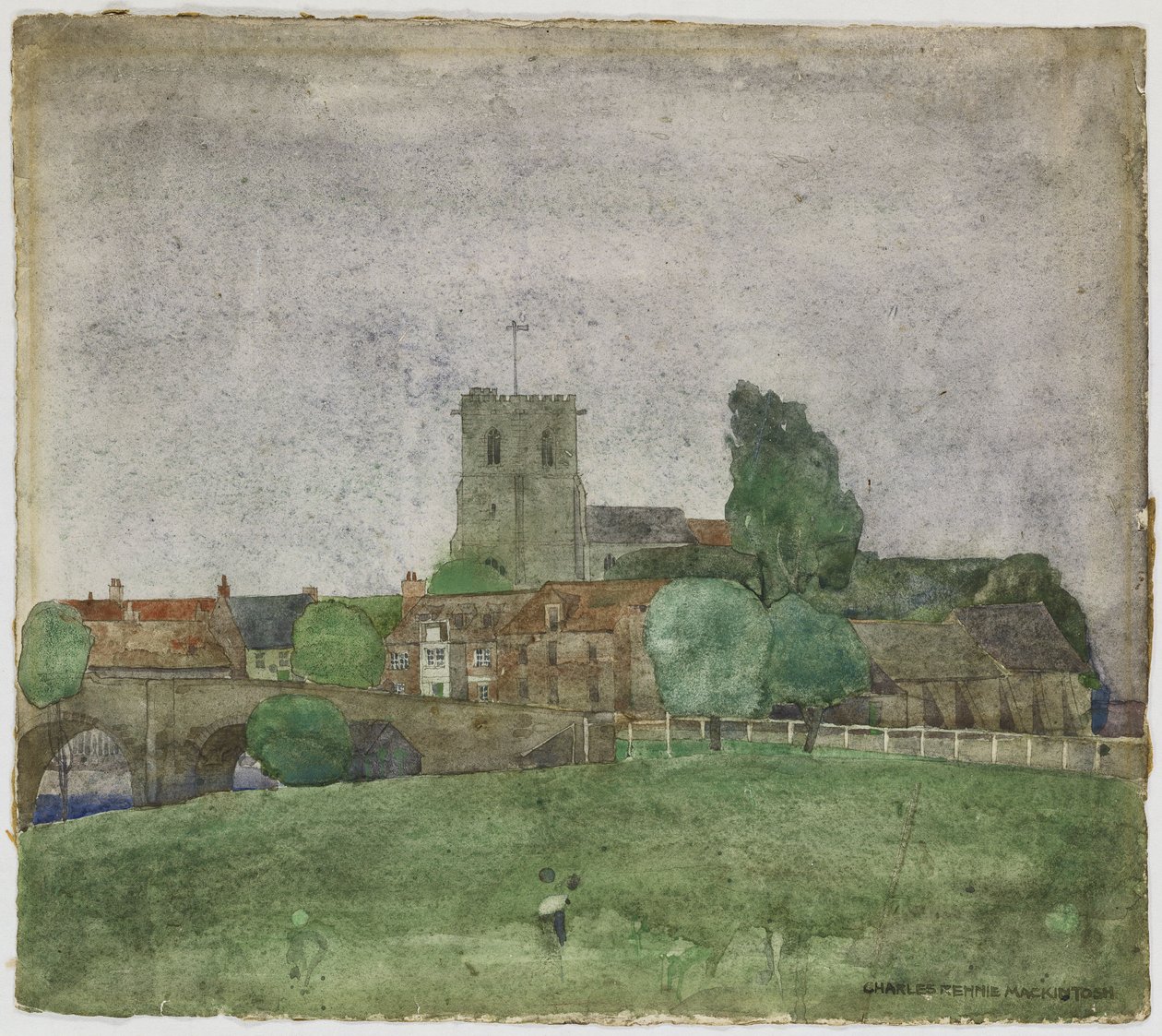 Wareham, Dorset, 1895 by Charles Rennie Mackintosh