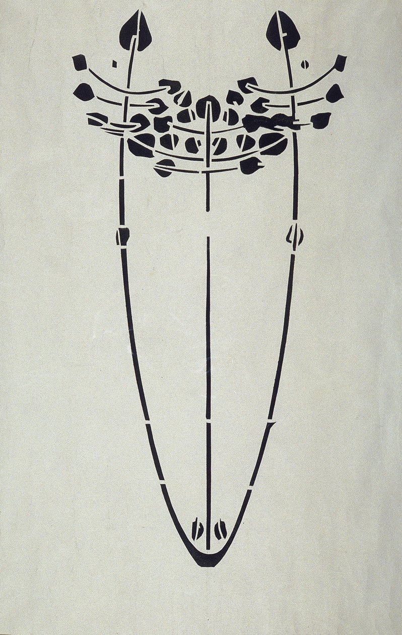Duvar Dekorasyonu için Orijinal Mackintosh Stencil