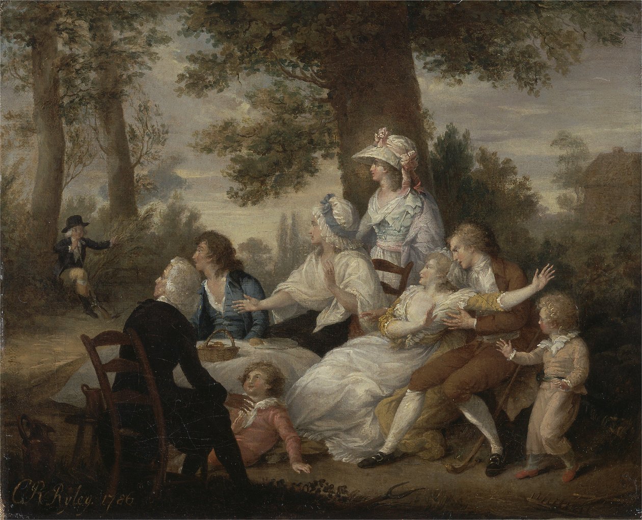 "Wakefield Vekili" Cilt. ben, bölüm. VIII: Hayfields'de Yemek (Bay Thornhill'in Papazına Şaşırdı) by Charles Reuben Ryley