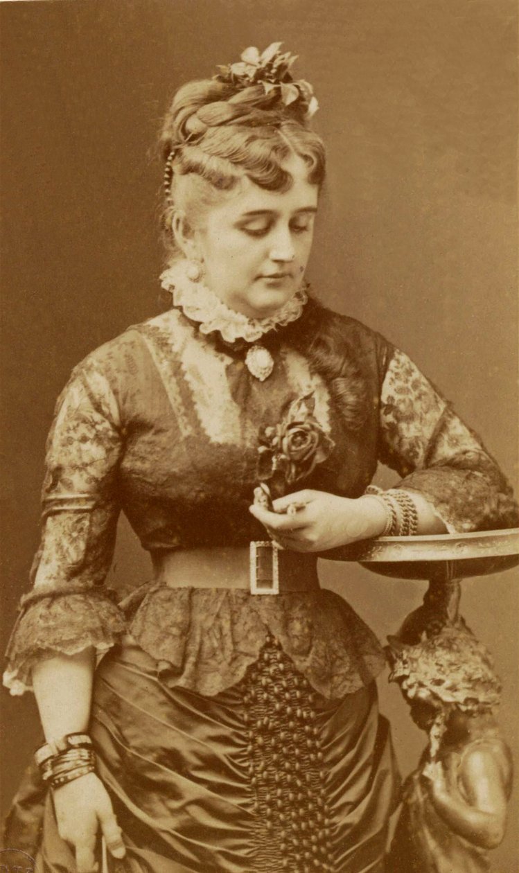 Fanny Lear, 1875 dolayları by Charles Reutlinger