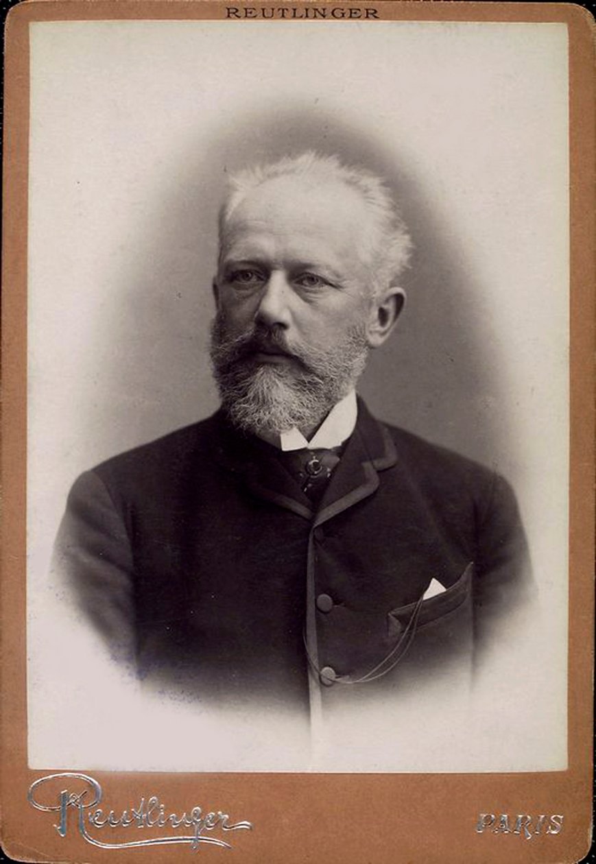 Peter Ilich Tchaikovsky, Rus besteci, 19. yüzyılın sonlarında by Charles Reutlinger