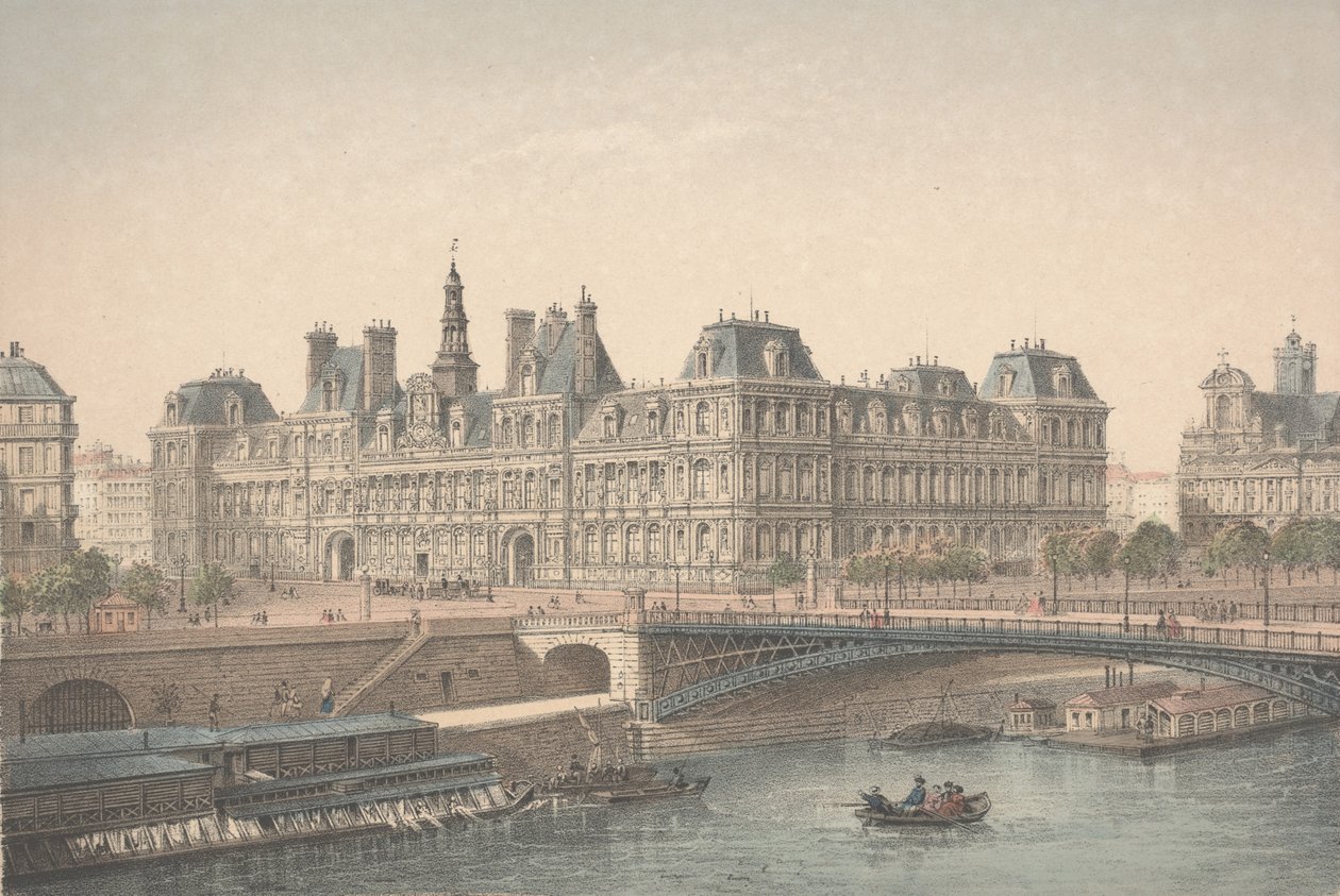 Belediye Binası, Paris by Charles Riviere