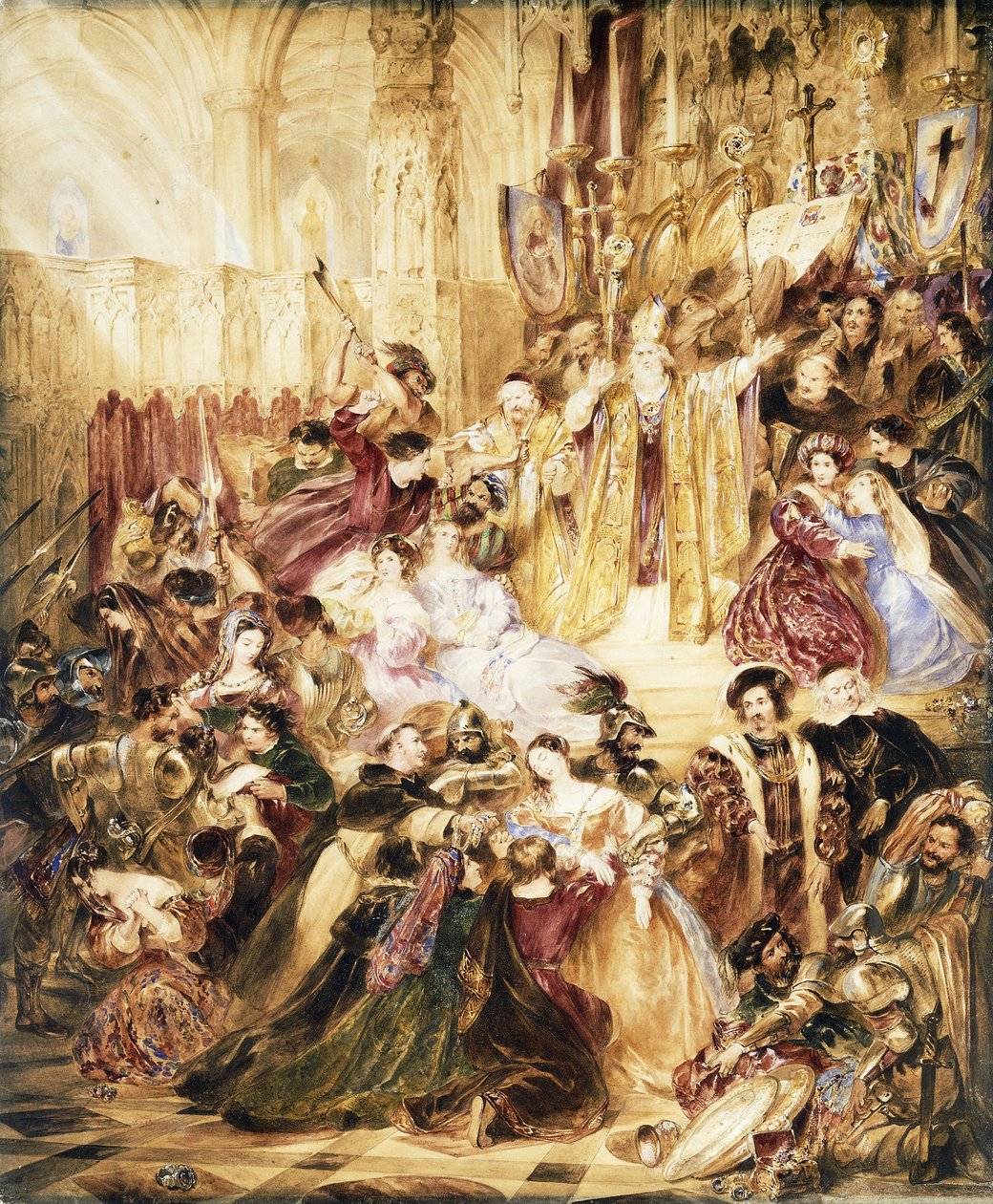 Kurban Kesildi, by Charles Robert Leslie