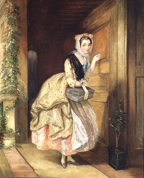Kapıyı Çalmak by Charles Robert Leslie