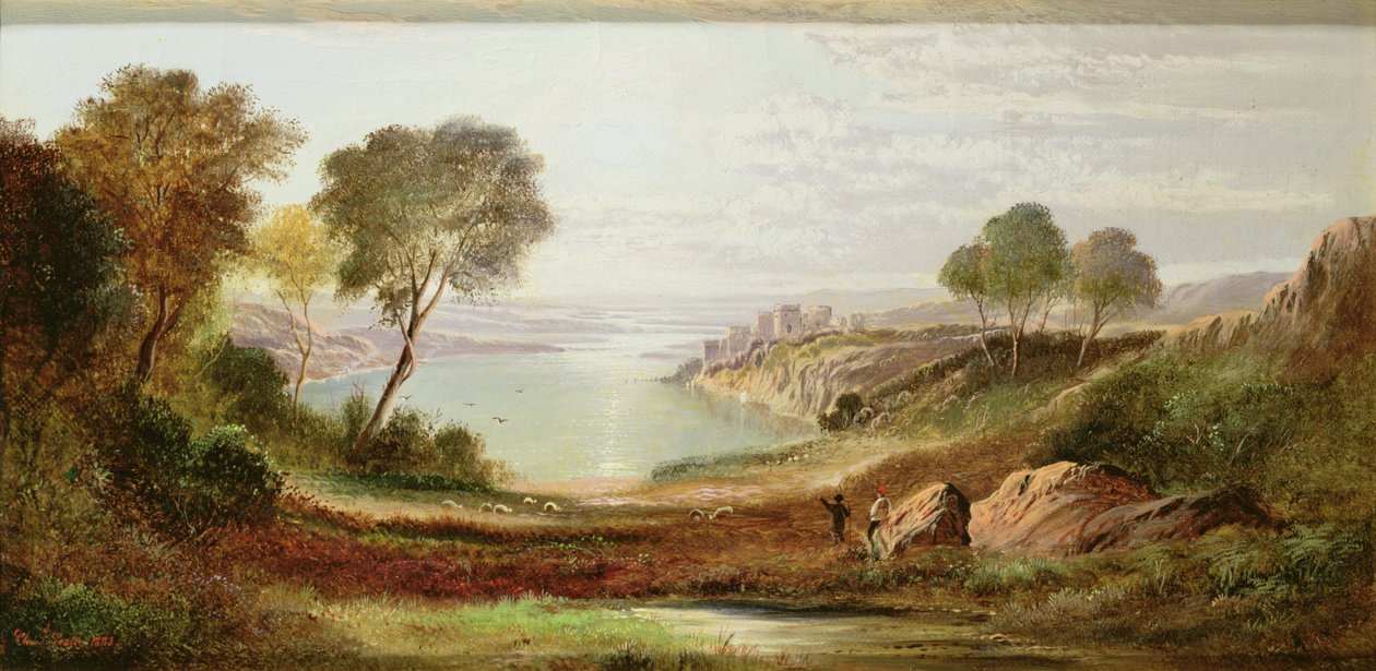 Sabah, Chepstow Kalesi, Monmouthshire by Charles Robert Leslie