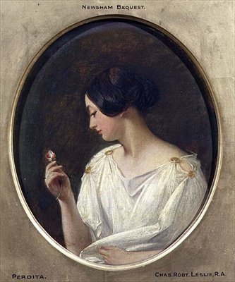 Perdita, c.1835 (tuval üzerine yağlı boya) by Charles Robert Leslie