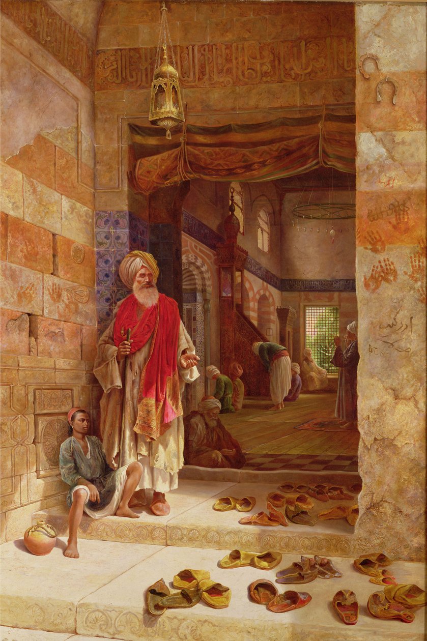Peygamber adına, Sadaka! 1877 by Charles Robertson