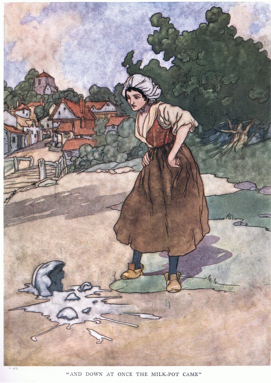 Ve bir anda süt kabı geldi, 1930