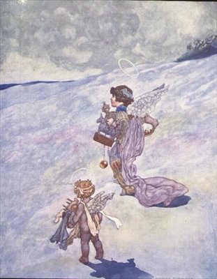 Oyuncaklarla Noel Melekleri by Charles Robinson
