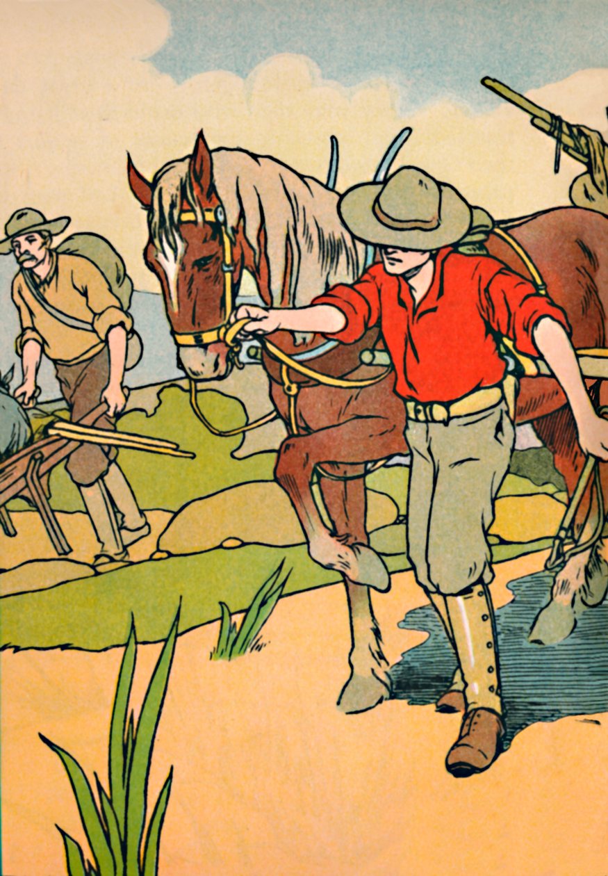 Altın Tarlalarına Kapalı, 1912 by Charles Robinson