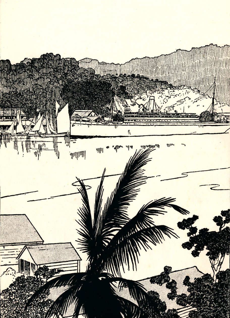 Port Antonio, Jamaika, 1912 by Charles Robinson