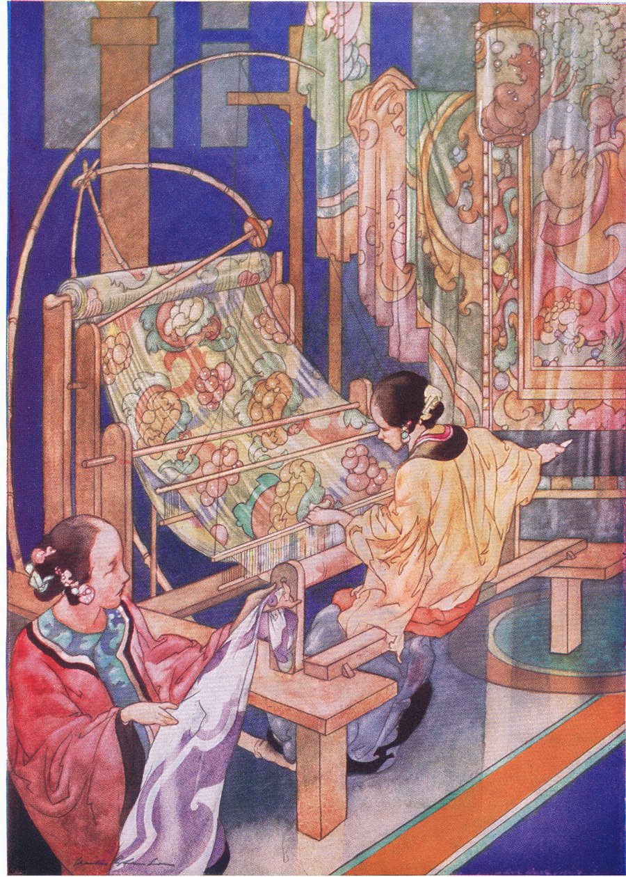 Uzak doğuda dokuma sanatı by Charles Robinson