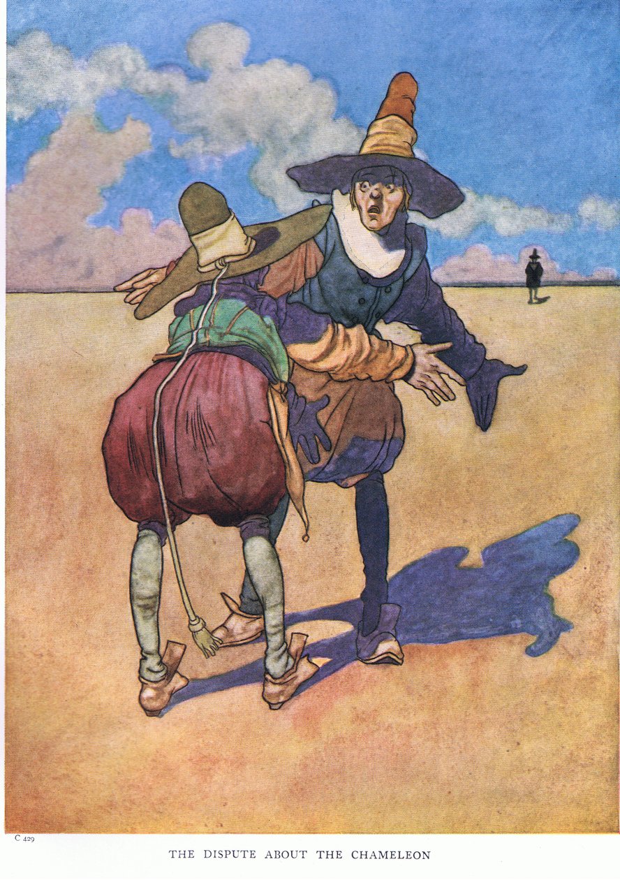 Bukalemun hakkında tartışma, 1930
