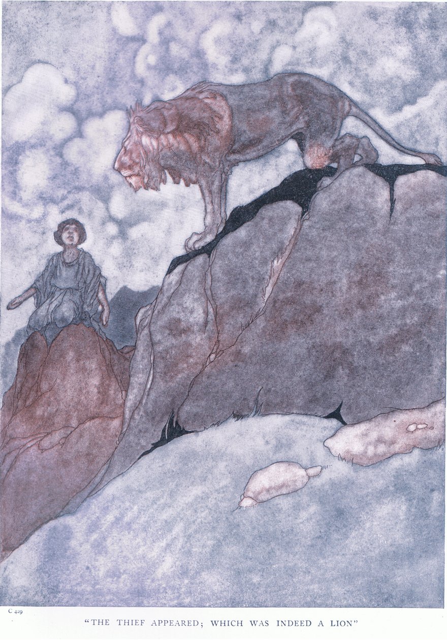 Hırsız göründü; ki bu gerçekten bir aslandı, 1930
