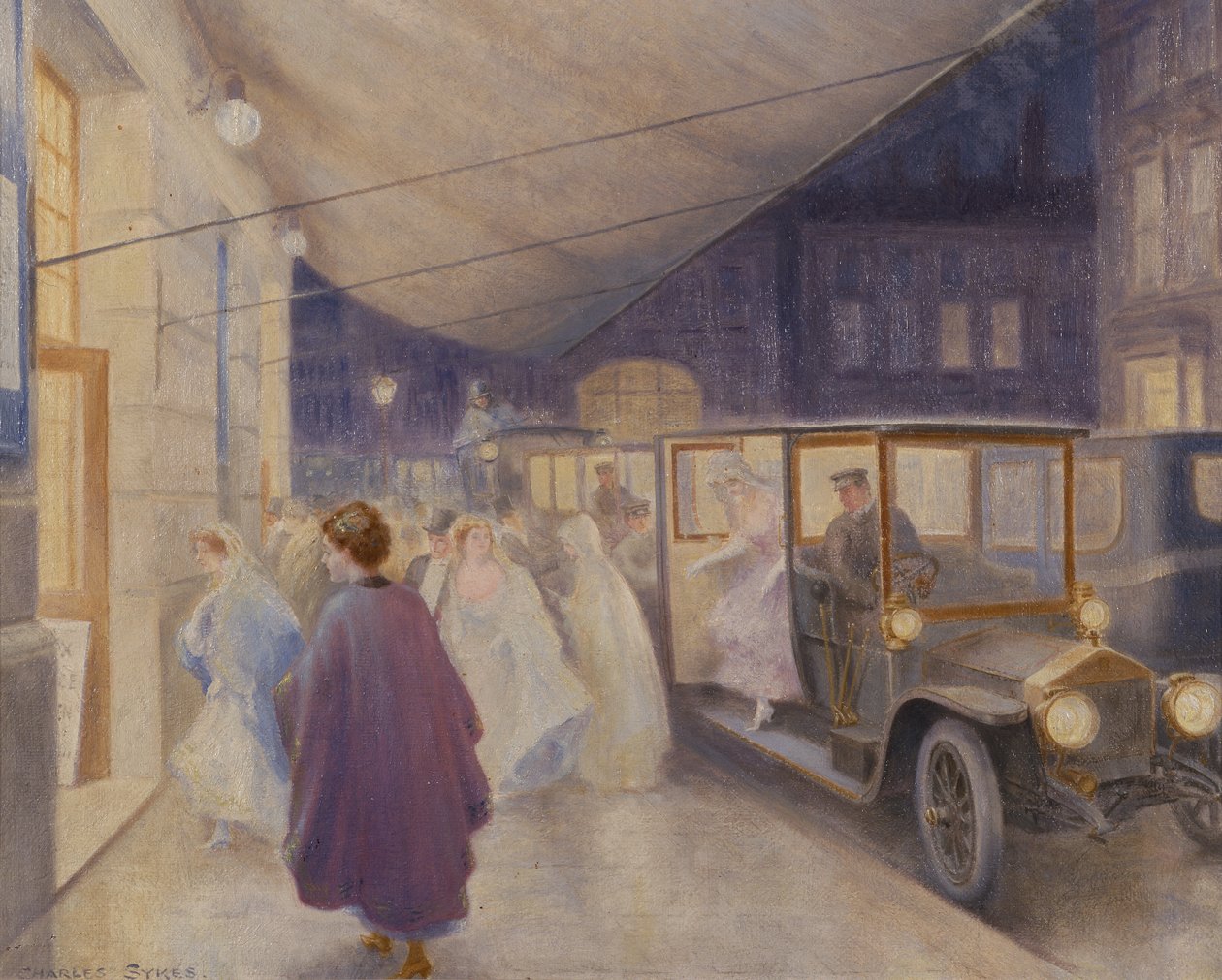 Operaya varış by Charles Robinson Sykes
