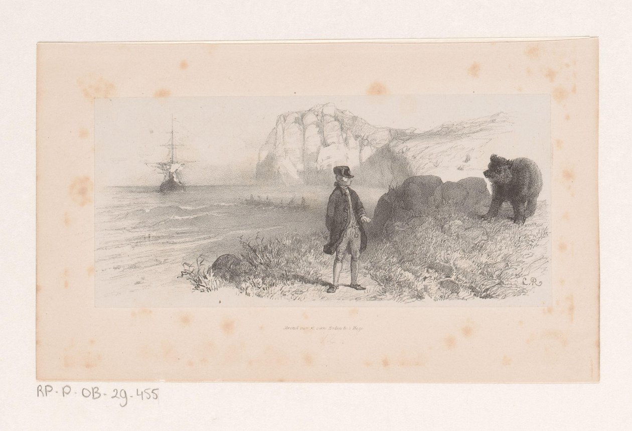 bira ile Baron von Munchausen by Charles Rochussen