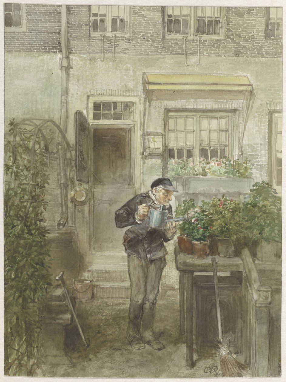 çiçek sevgilisi by Charles Rochussen