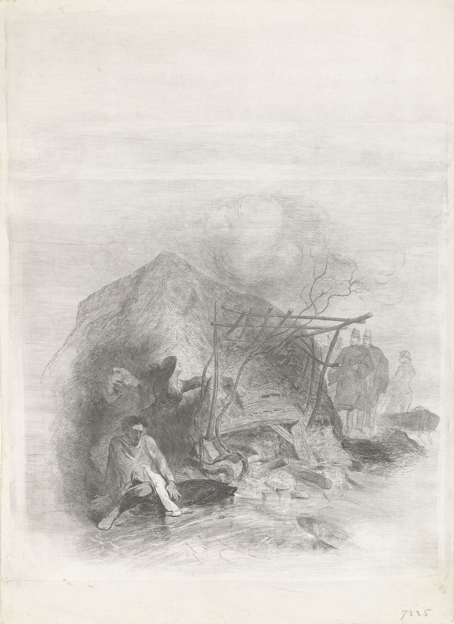 1855 sel felaketinin kurbanları Sel felaketi 1855 (dizi başlığı) by Charles Rochussen