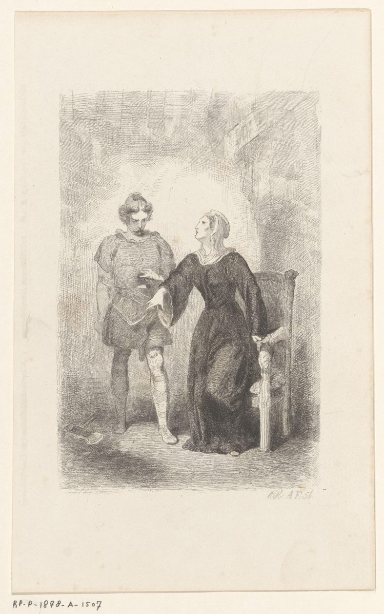 Wilfried annesiyle birlikte by Charles Rochussen