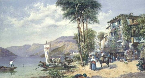 Luvino, Maggiore Gölü by Charles Rowbotham