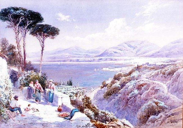 İtalyan Sahilinde by Charles Rowbotham
