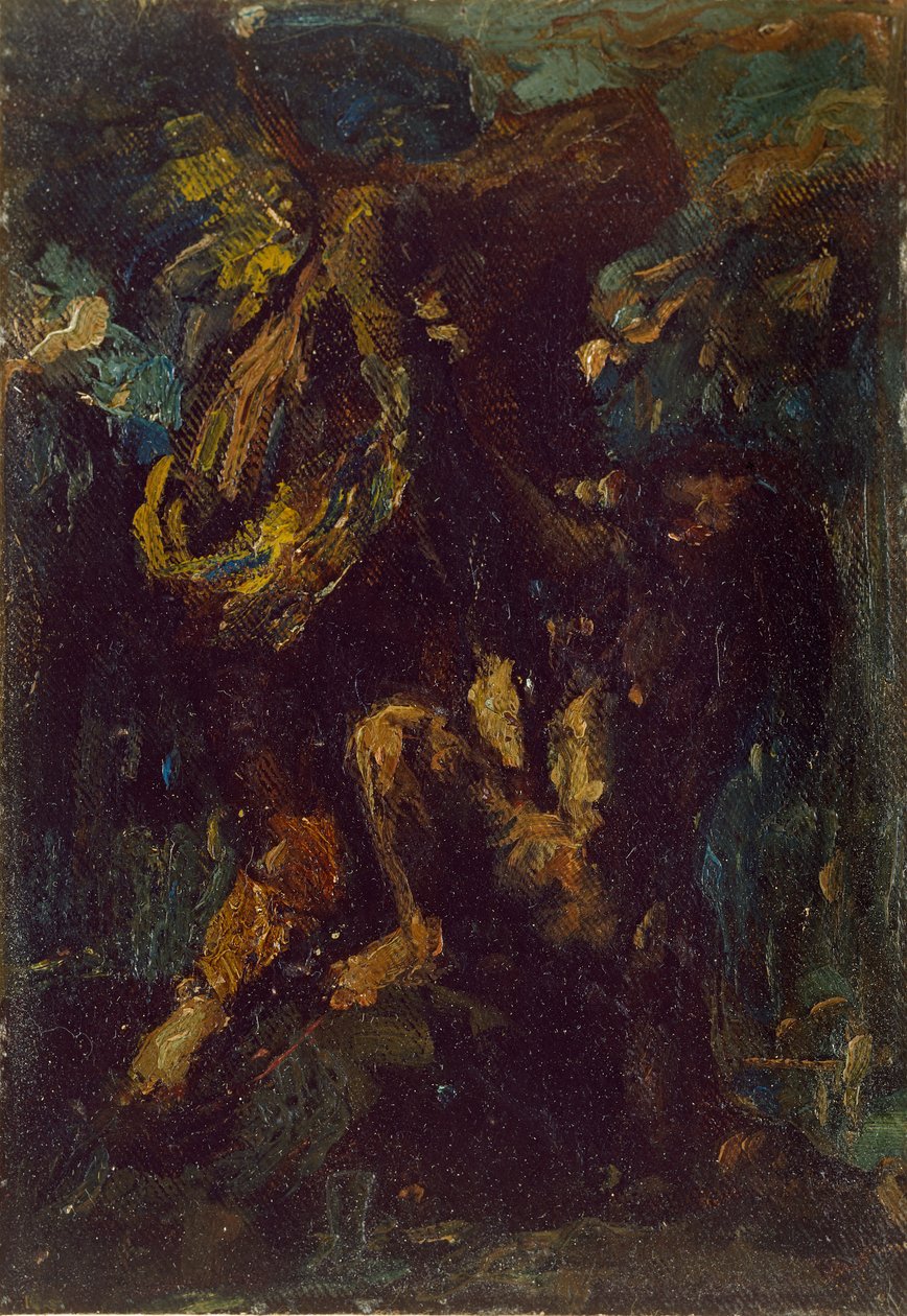Yakup, Melekle güreşiyor, 19. yüzyıl by Charles S Ricketts