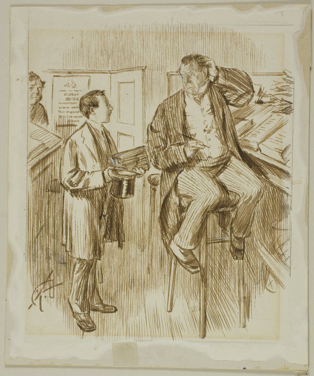 Üçüncü Kez Sormak İçin by Charles Samuel Keene