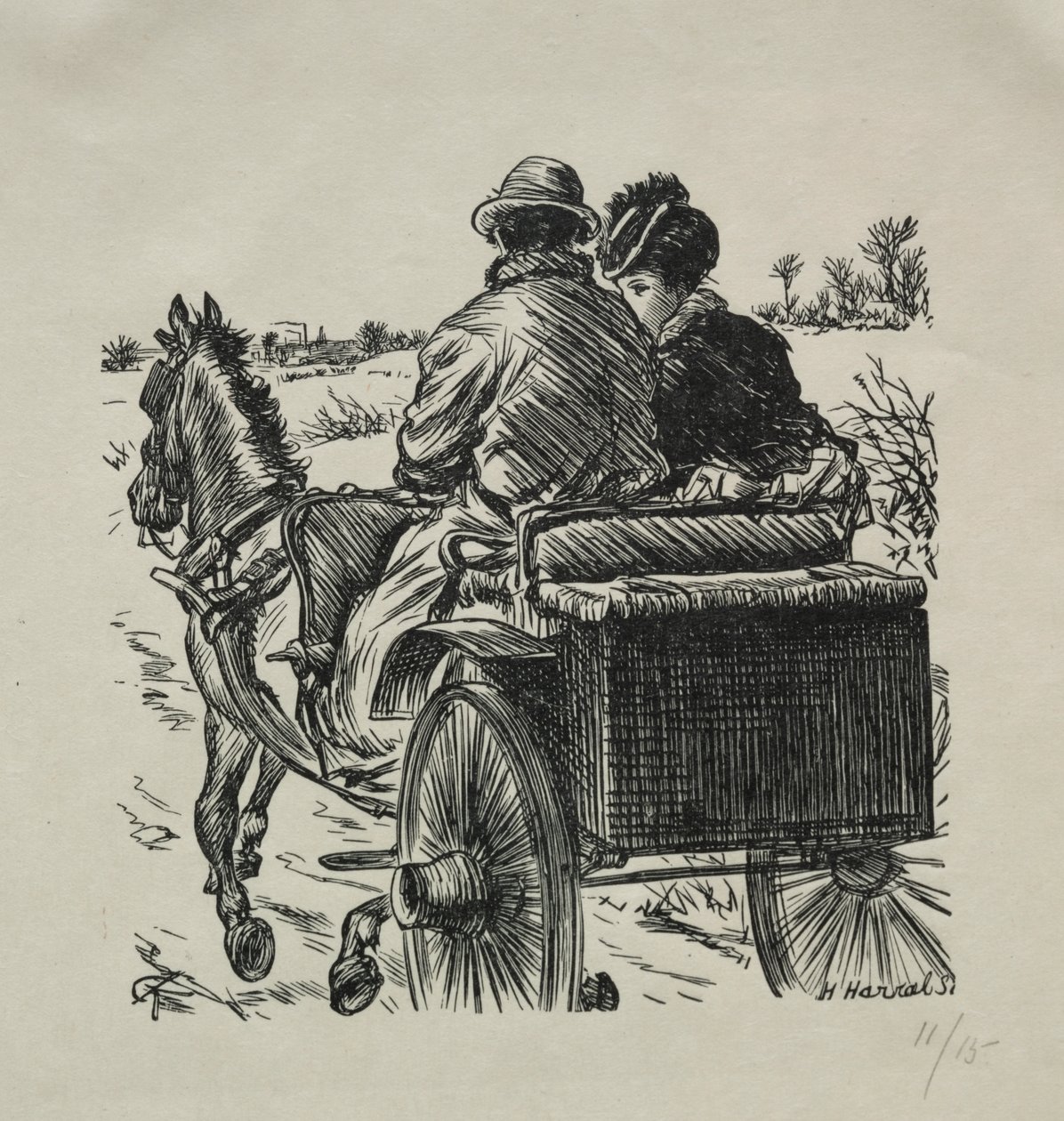 Kürk Astarlı Mont by Charles Samuel Keene