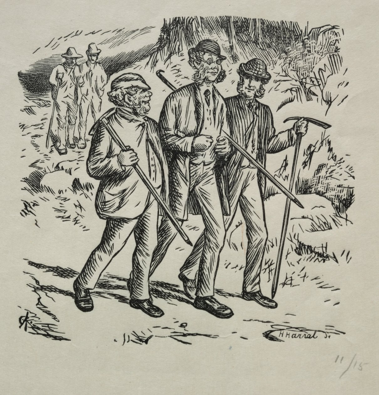 Üç İsim by Charles Samuel Keene