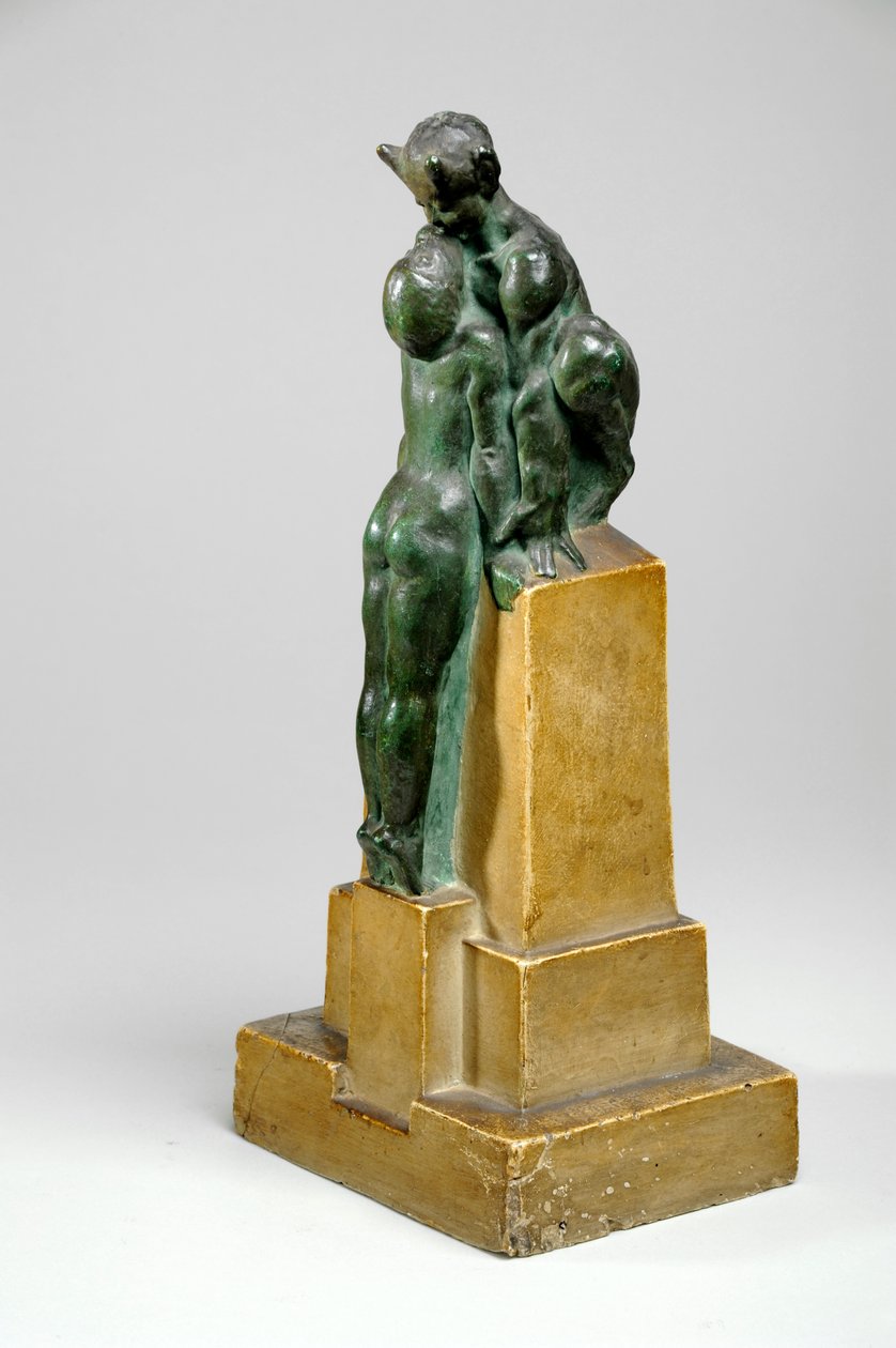 Periler ve Satirler Bahçe Çeşmesi Grubu için Maket by Charles Sergeant Jagger