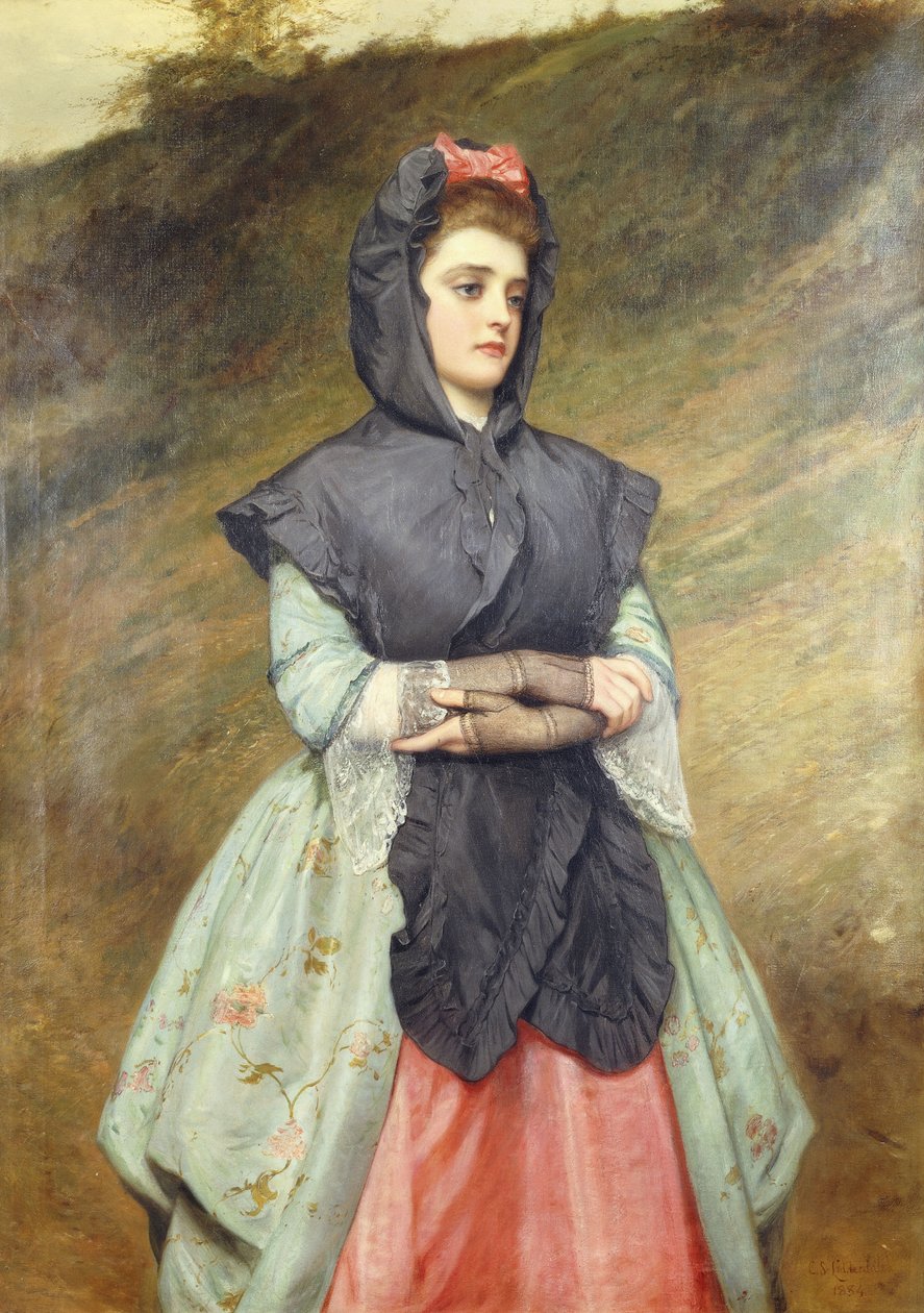 Kiliseden Gelenler, 1884 by Charles Sillem Lidderdale