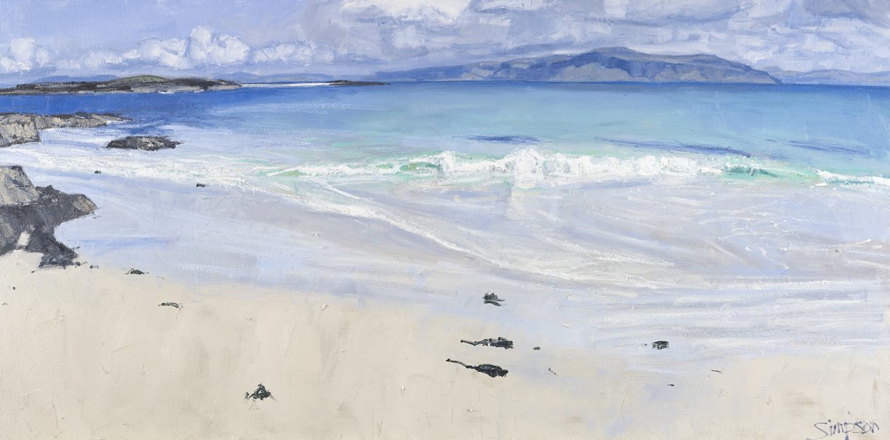 Nisan Dalgası, Iona, 2013 (tuval üzerine yağlıboya) by Charles Simpson