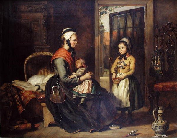 Hollandalı Bir Aile by Charles Sims