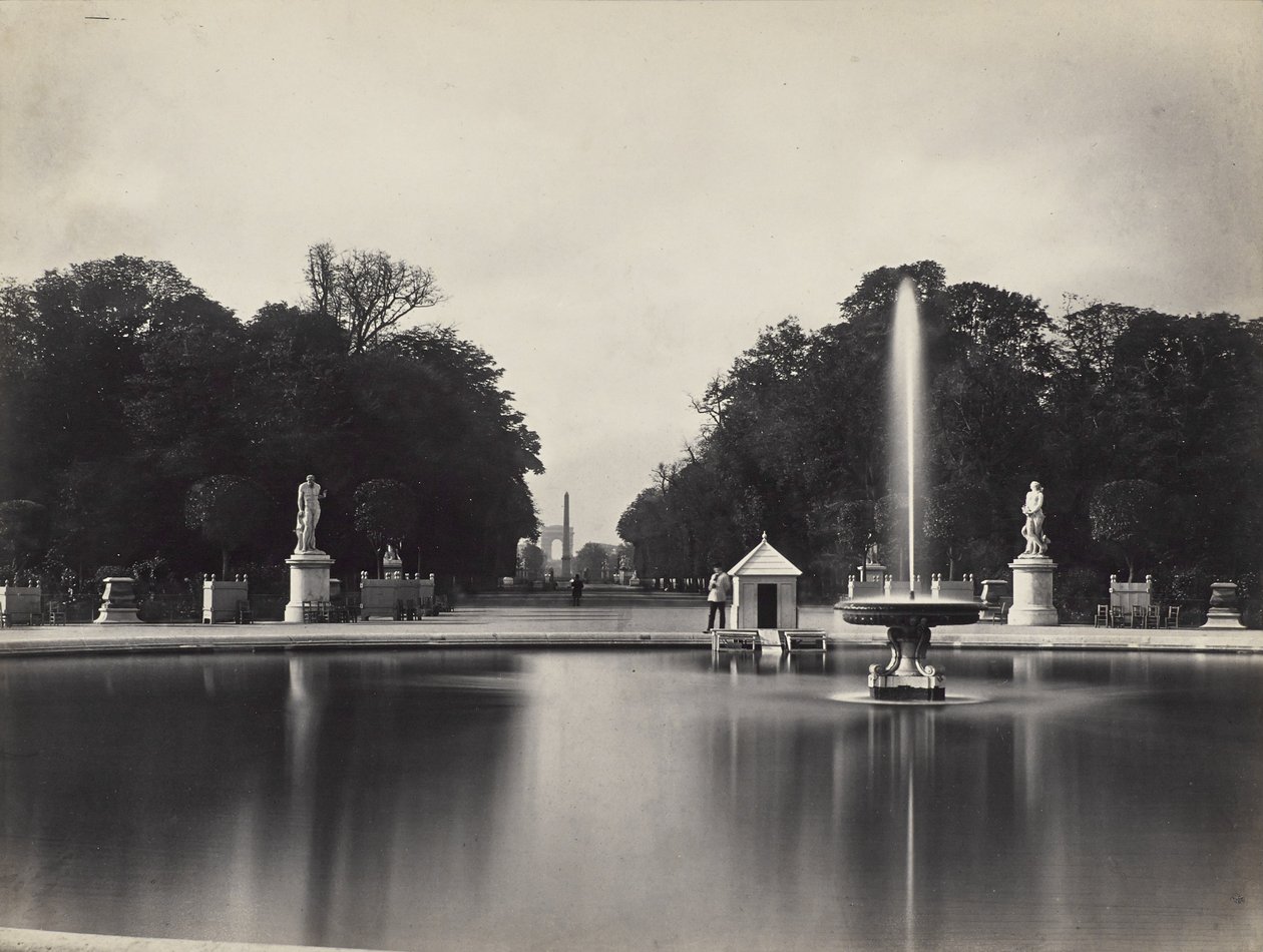 Tuileries Bahçesi, Paris by Charles Soulier