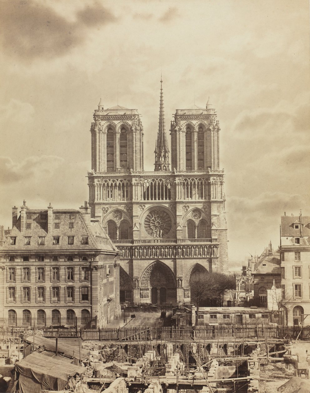 Notre Dame de Paris, 1860