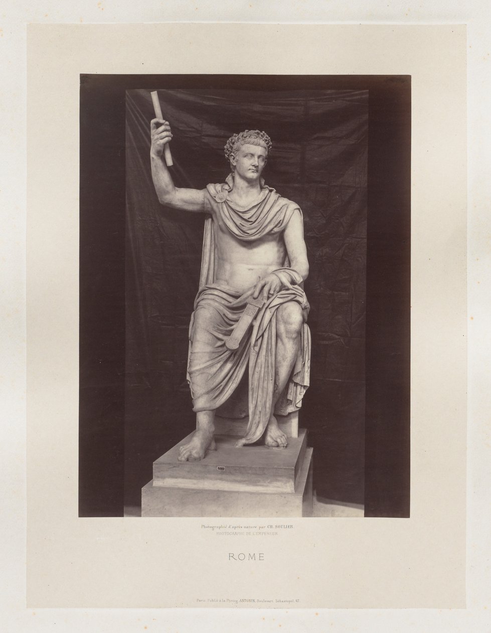 Tibere Heykeli, Vatikan by Charles Soulier
