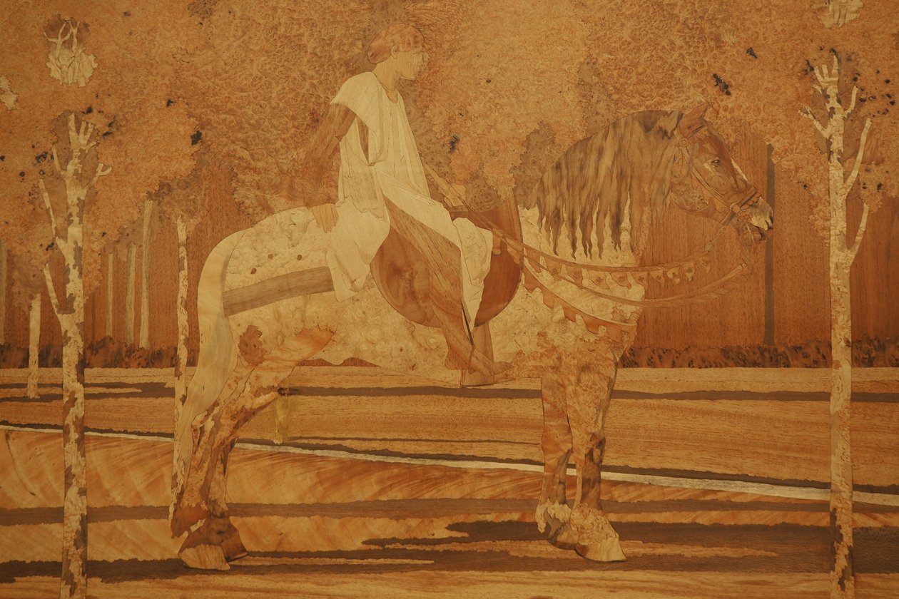 Hanımefendi ve Tek Boynuzlu At 1925 by Charles Spindler