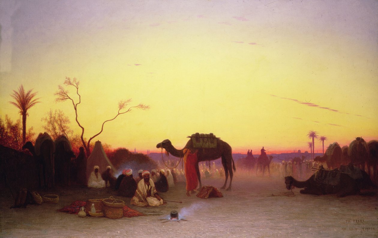 Kahire, Mısır by Charles Theodore  Frere