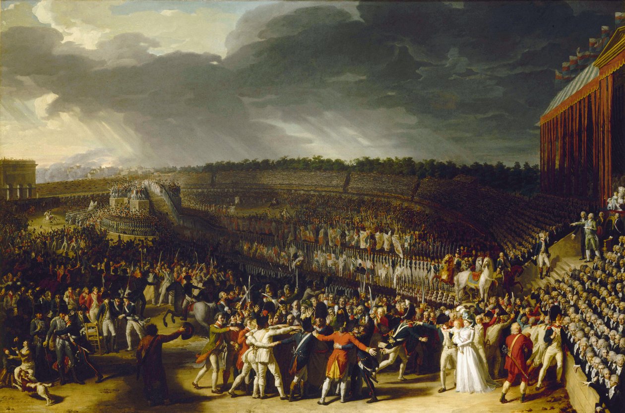 Federasyon Festivali, 14 Temmuz 1790, 1792