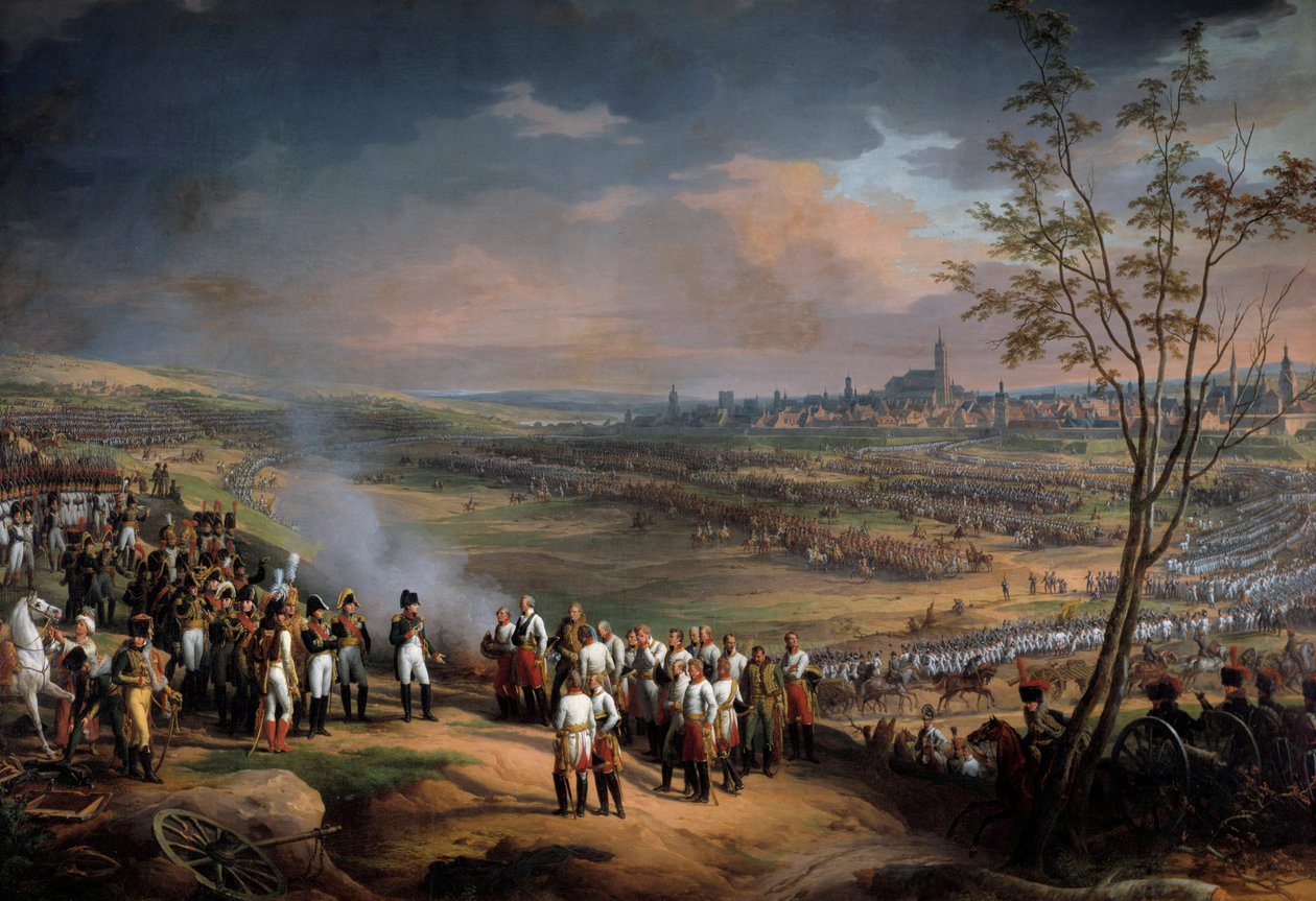 Ulm şehrinin 20/10/1805 tarihinde teslim olması, İmparator I. Napolyon General Mack Detail