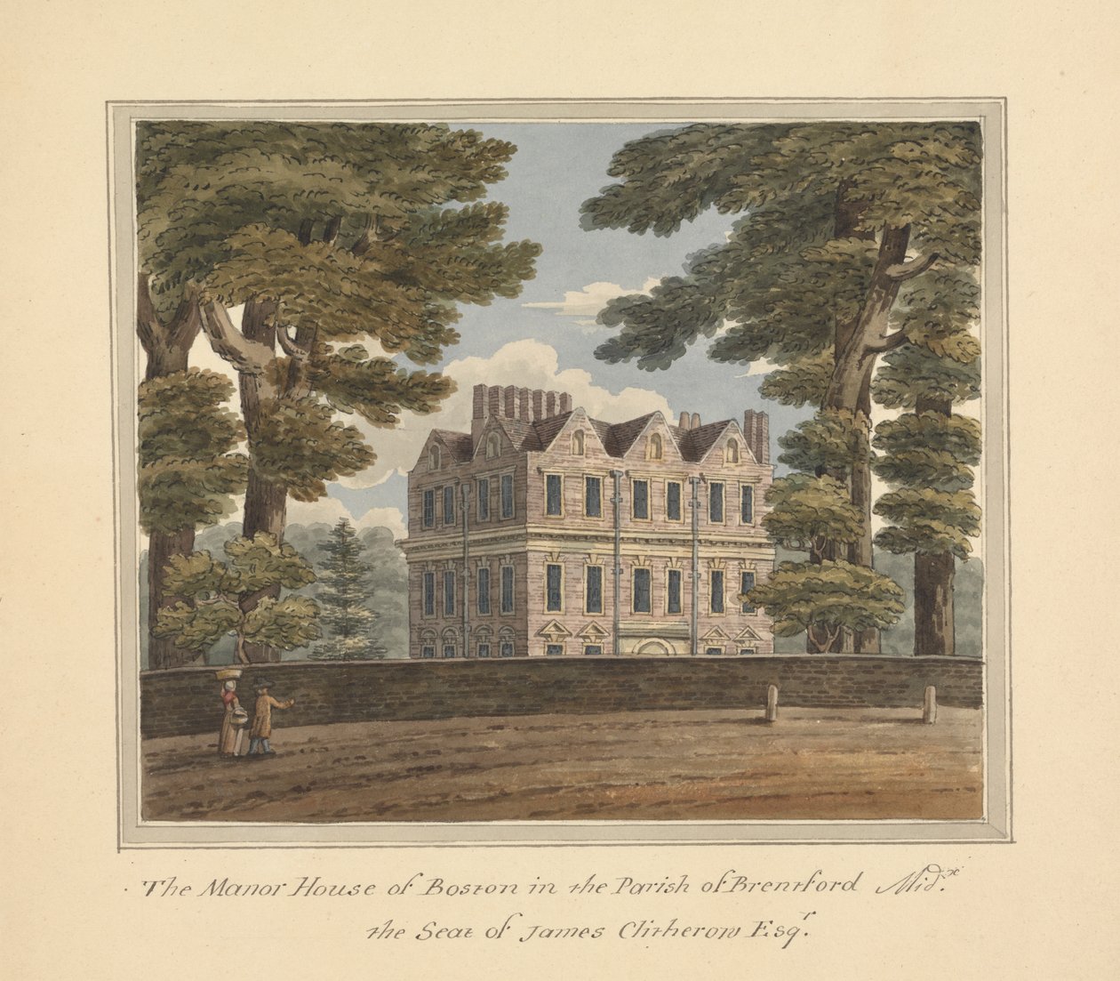 Boston Malikanesi, Brentford, Middlesex by Charles Tomkins